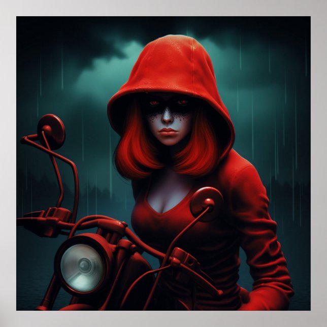 Poster Rouge et Rock'n'Roll (Framsidan)