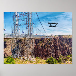 Poster royal Gorge Bridge-sidvy