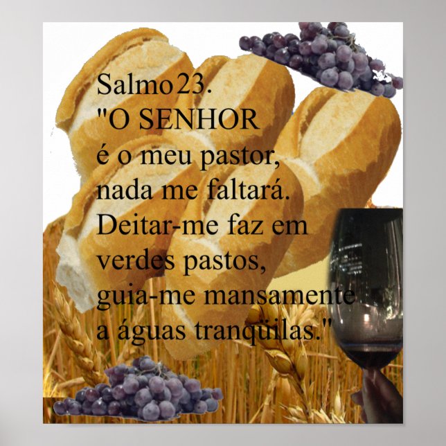 Poster salmo 23 (Framsidan)