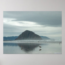 poster - Sandpiprar på Morro Bay