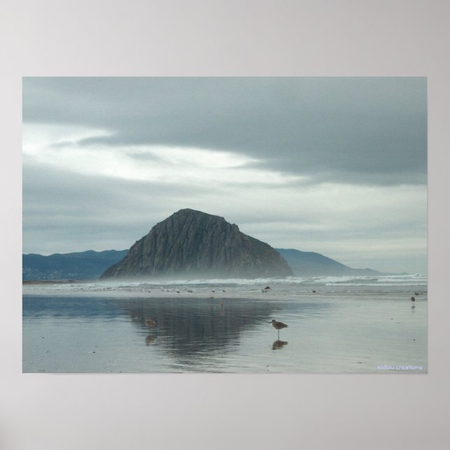 poster - Sandpiprar på Morro Bay (Framsidan)