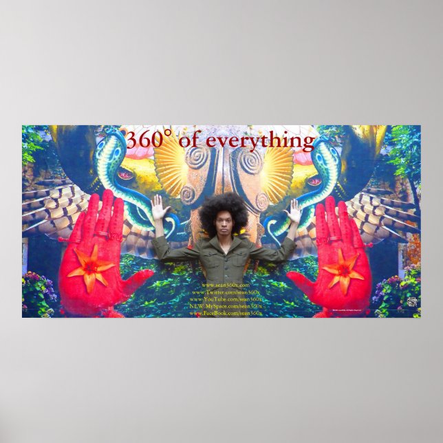 Poster sean360x allt-SEEing 360° (Framsidan)