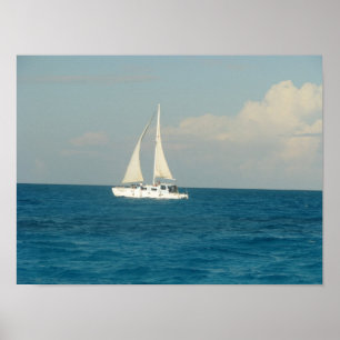 Poster segelbåt