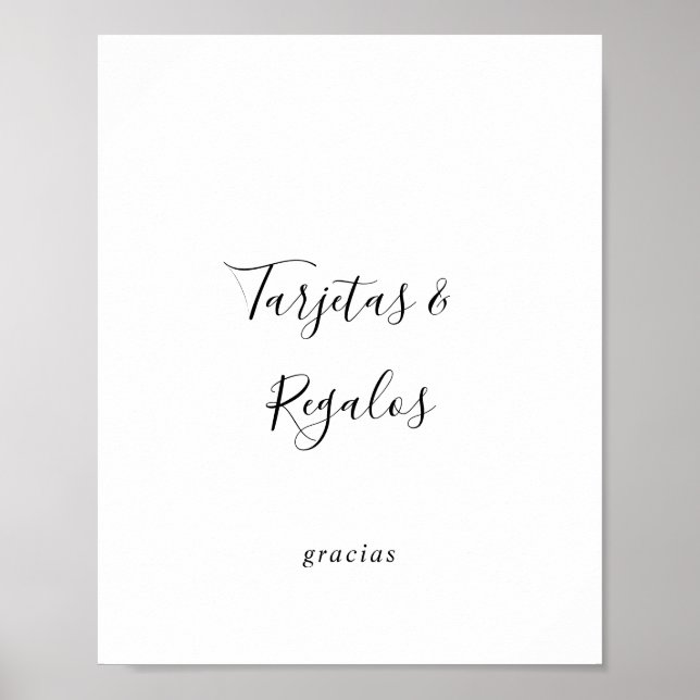 Póster Sencillo de Tarjetas y Regalos Poster (Framsidan)