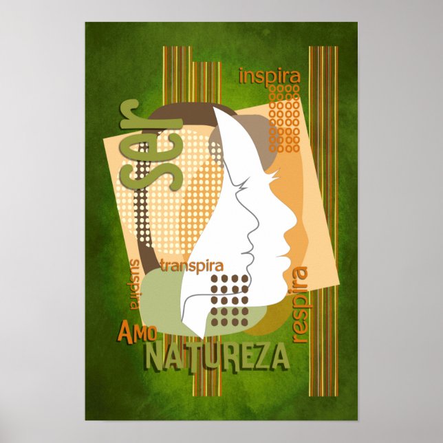 Poster SER - 09V2 Amo Natureza (Framsidan)