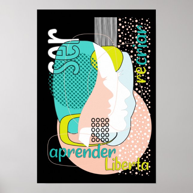 Poster SER - 11 Aprender Liberta (black) (Framsidan)