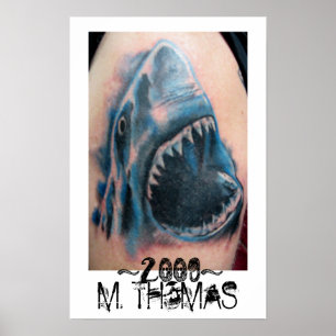 Poster Shark Tattoo