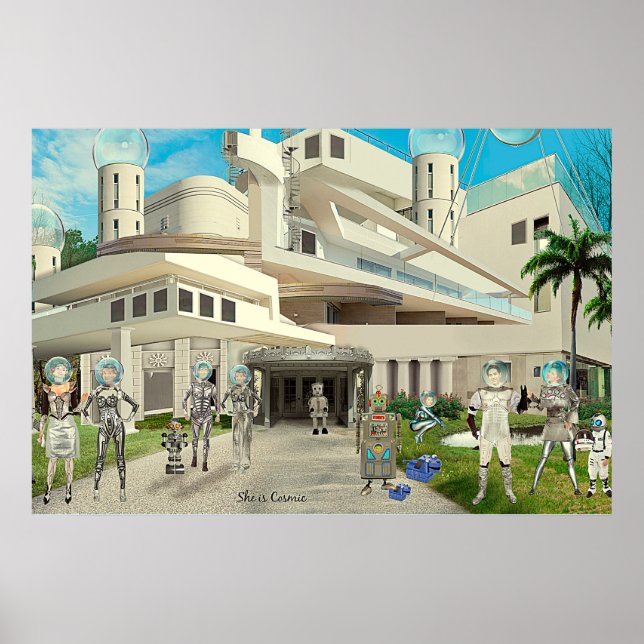 Póster She's Cosmic Poster (Framsidan)