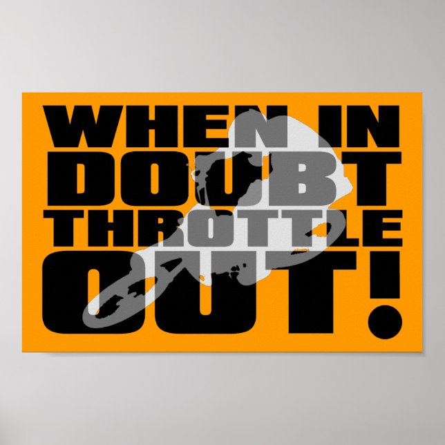 Poster signatur för begränsningsgräns för Dirt Bik (Framsidan)