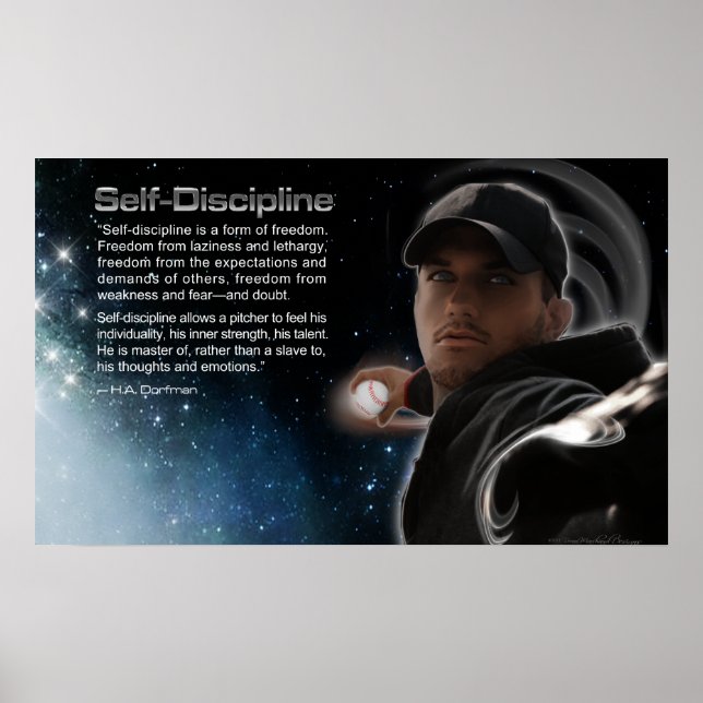 Poster självdisciplin (Framsidan)