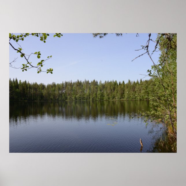 Poster Sjö (Framsidan)