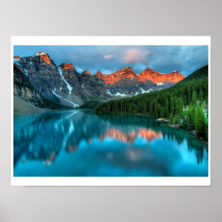 Poster. Sjö och berg Poster