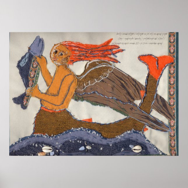 poster sjöjungfru (Framsidan)