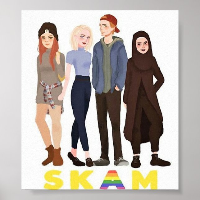 POSTER SKAM (Framsidan)