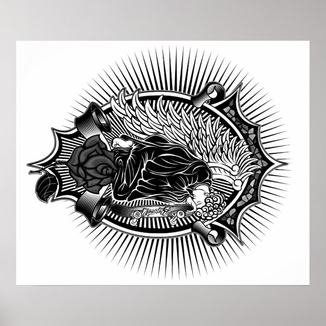 Pôster Skate Angel Poster (Framsidan)