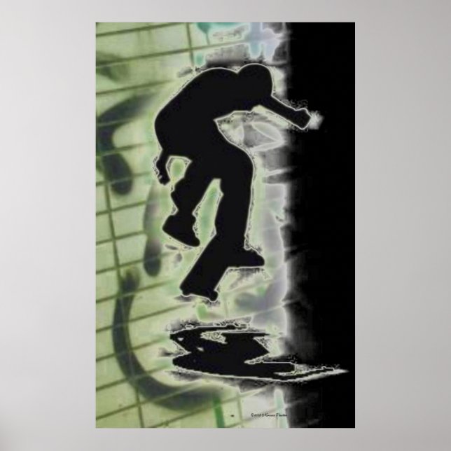 Poster skater (Framsidan)