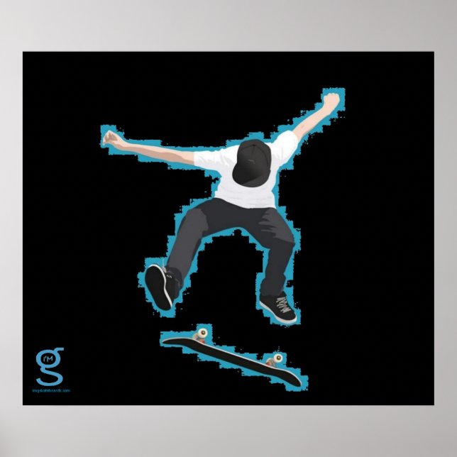 Poster skater (Framsidan)