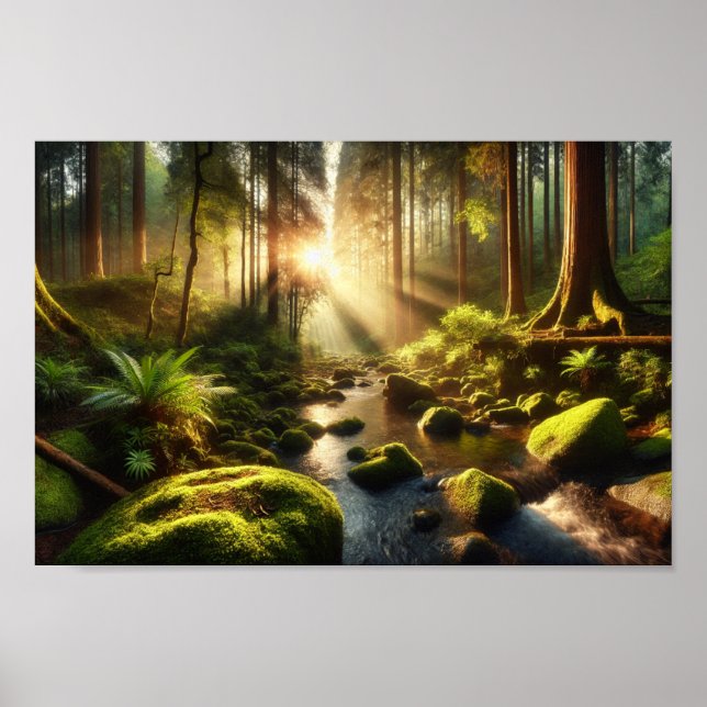 Poster skog (Framsidan)