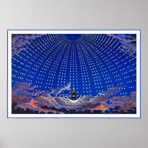 Poster/skriv ut: Ad Astra - "Towards the Stars" Poster