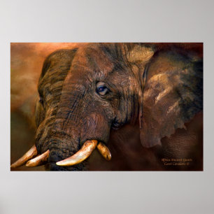 Poster/skriv ut afrika-Ancient Giants Art Poster