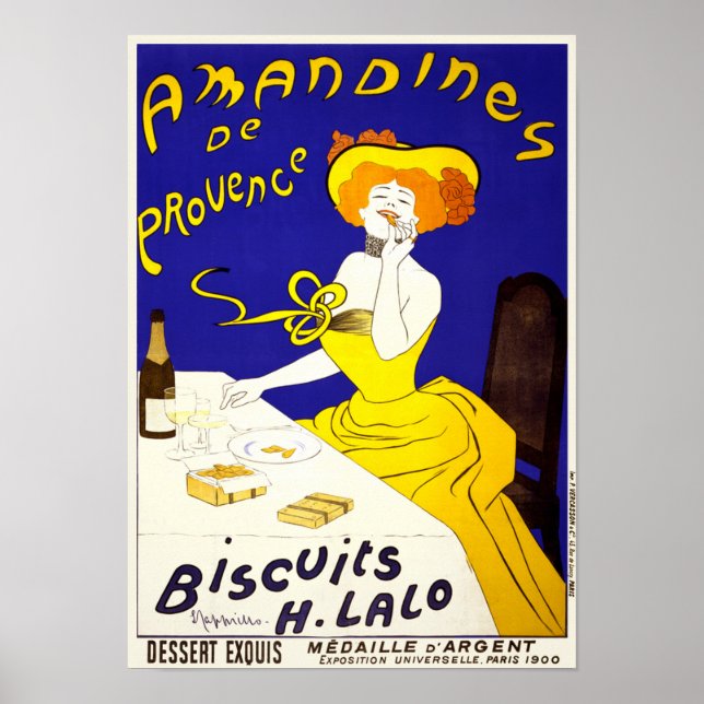 Poster/skriv ut: Amandines de Provence av Cappiell Poster (Framsidan)