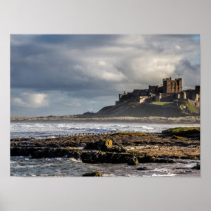 Poster/skriv ut Bamburgh Castle Poster