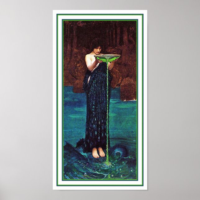 Poster/skriv ut: Circe Invidiosa Poster (Framsidan)