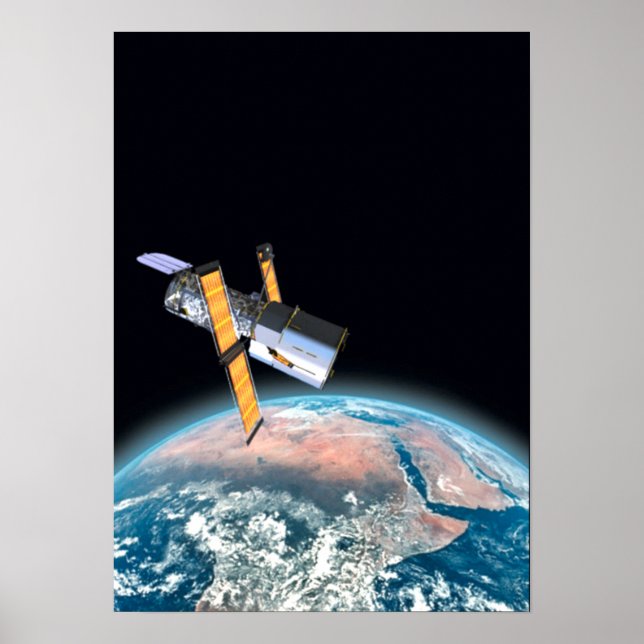 Poster/skriv ut det lilla utrymmet i teleskop poster (Framsidan)