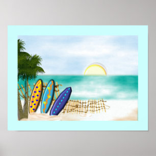 Poster Skriv ut för surfa Bosporen Sunny Sea View