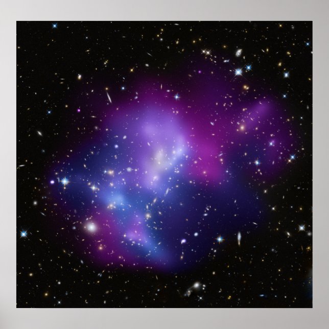 Poster/skriv ut: Galaxy-kluster Poster (Framsidan)