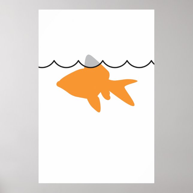 Poster/skriv ut Goldfish Poster (Framsidan)