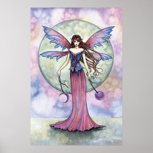 Poster Skriv ut kelestial gotiic Fairy (Framsidan)