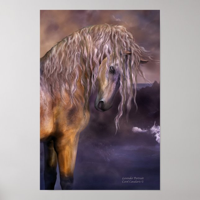 Poster/skriv ut Lavender Dawn Art Poster (Framsidan)