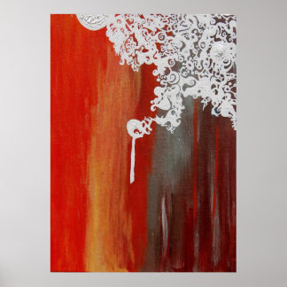 poster Skriv ut "Ljud krämar långsamt vid gryninge