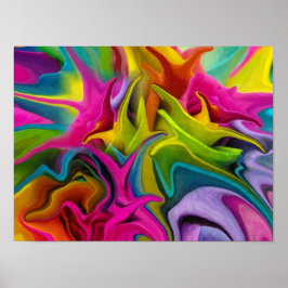 Poster Skriv ut på det vackra Chakra Balance Reiki