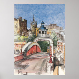 Poster/skriv ut på svingbrygga poster