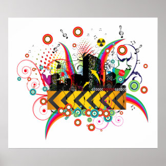 Poster/skriv ut: Party Town USA Poster