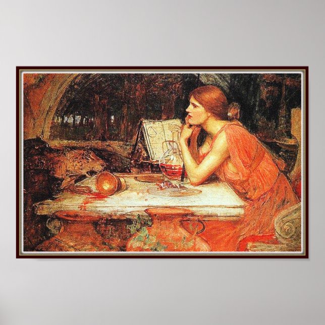 Poster/skriv ut: Sorceress - John Waterhouse Poster (Framsidan)