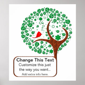 Poster/skriv ut: Träd Poster