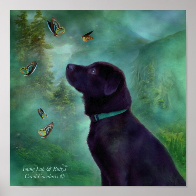 Poster/skriv ut Unga etiketter och knappar Poster (Framsidan)