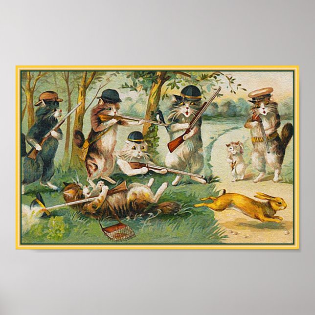 Poster/skriv ut vid jakt poster (Framsidan)