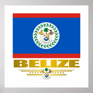"Poster skrivar Belize pride ut" & Poster