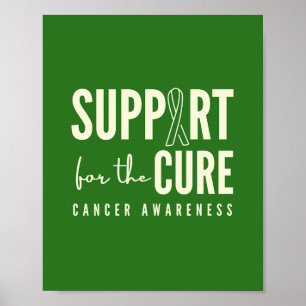 poster Skriver ut för att förbättra cancermedvetan