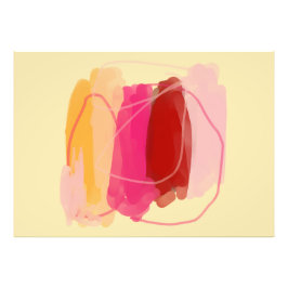 Poster skugga för rosa