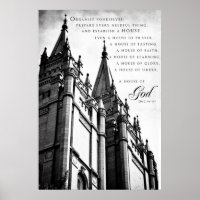 Poster-SLC LDS Temple 3