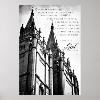 Poster-SLC LDS Temple 3 Poster