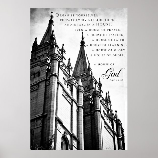 Poster-SLC LDS Temple 3 Poster (Framsidan)