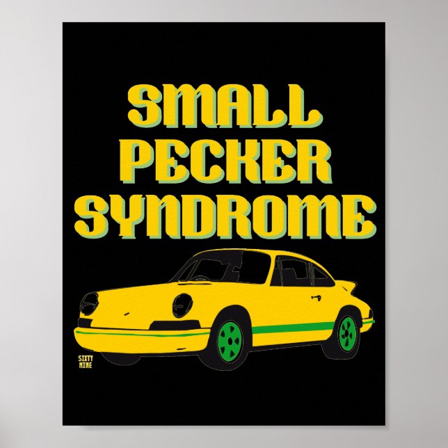 poster "SMALL PECKER..." (Framsidan)