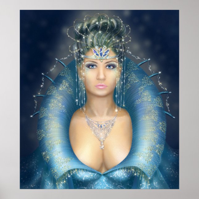 Poster Snö drottning (Framsidan)