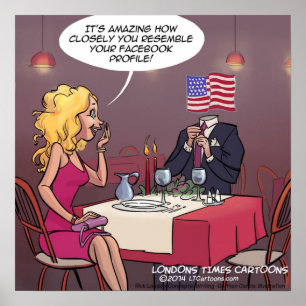 Poster Social medieprofiler & datafel